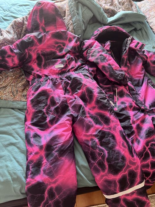 зимний комбенизон для девочек