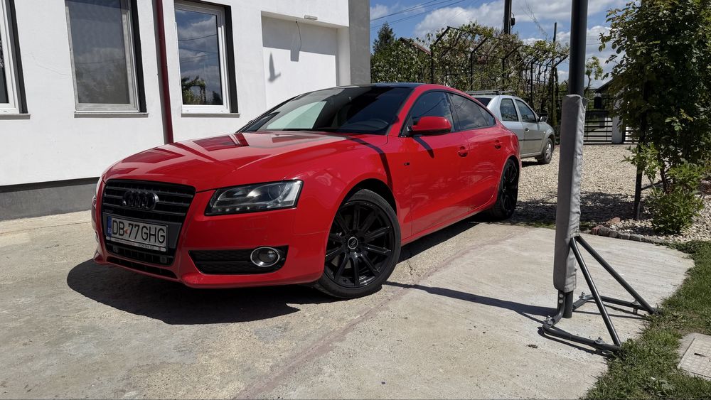 Audi A5 Sportback 2.0 TFSI 211CP – stare foarte bună / aspect sport