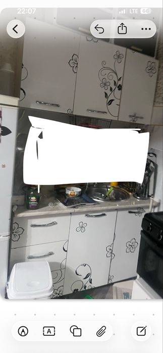 Кухонный гарнитур в хорошем состоянии