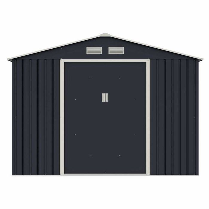 Magazie de gradina Archer-E 277x322x203 cm cu baza metalica