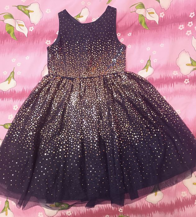 Rochita cu sclipici H&M 134 cm