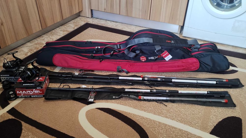 Продавам нов фидер сет + подарък.Цена до Коледа 550лв.