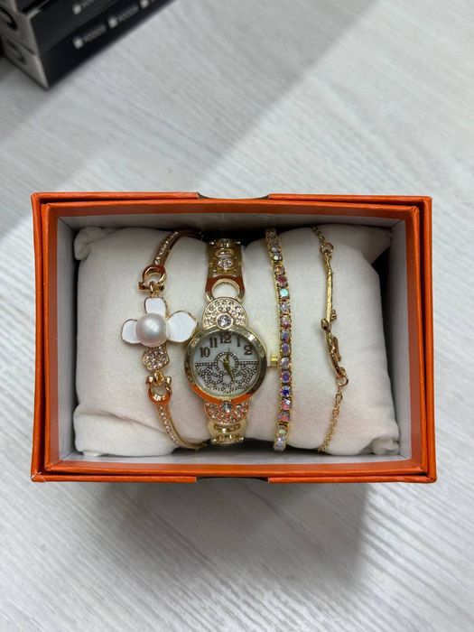 Цепочка,кольцо,Серги набор