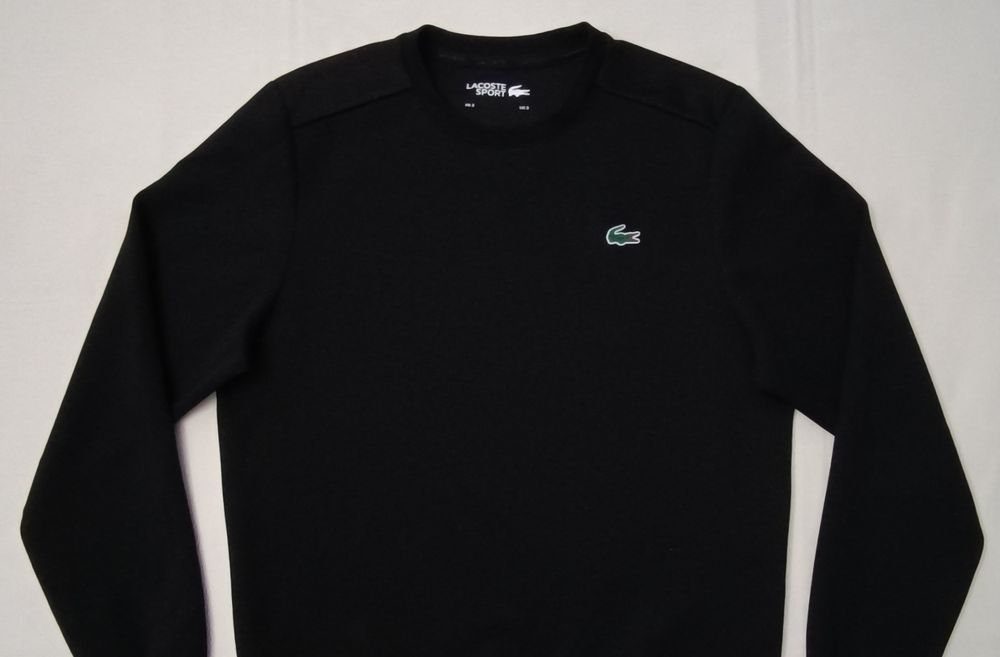 Lacoste Sweatshirt оригинално горнище S черен суичър горно горница
