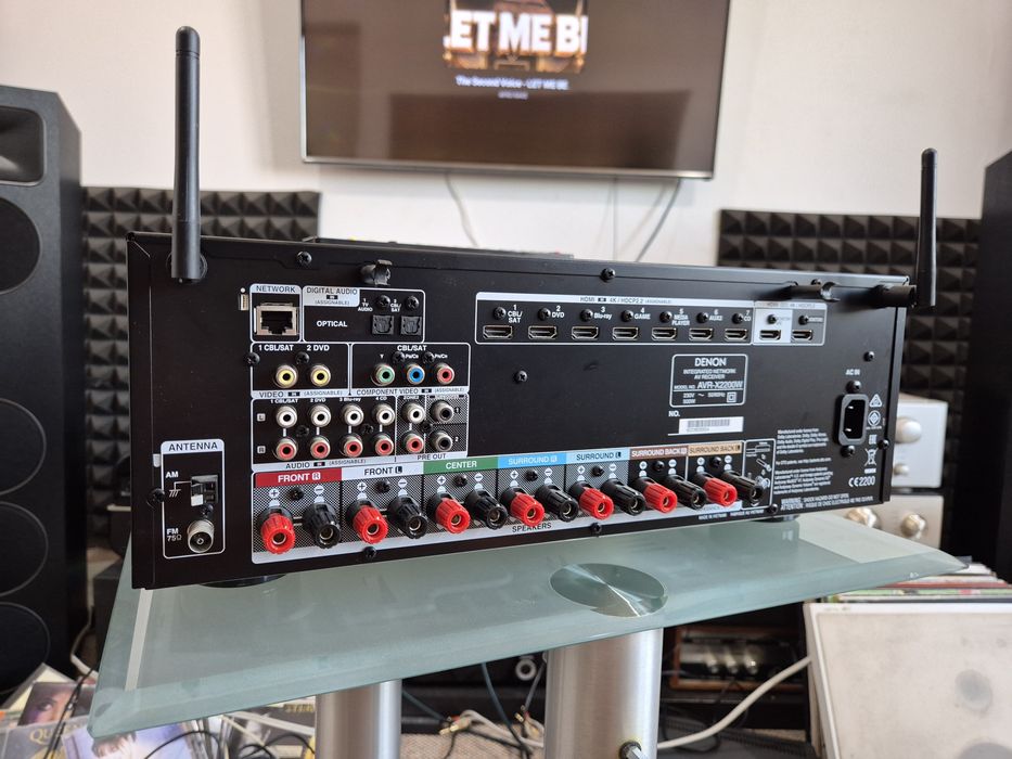 Denon AVR X2200 Dolby Atmos Bluetooth Wifi HDMI Arc