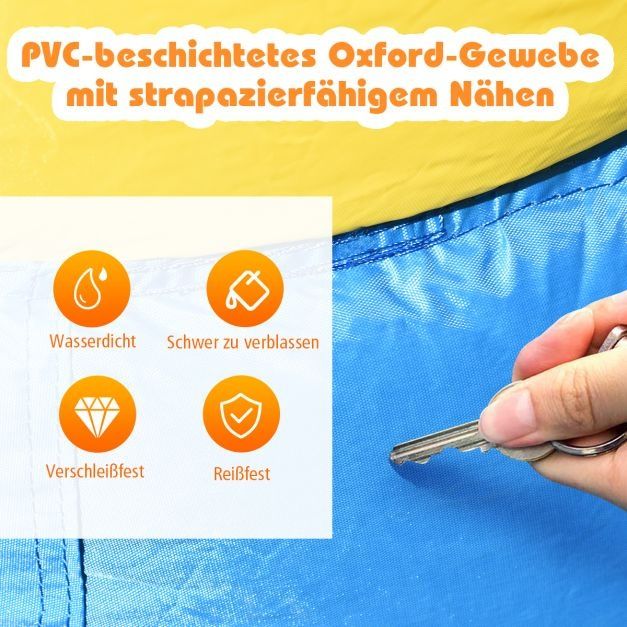 Tobogan gomflabil cu tot cu pompa nou