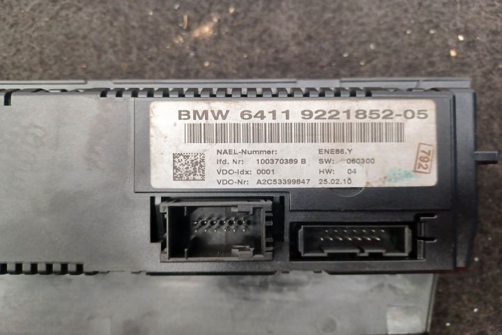 Comanda clima 64119221852-05 9221852 64119221852-05 9221852 BMW Seria