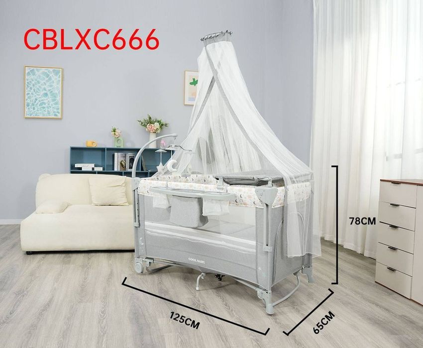 Мобильный многофункциональный складной манеж кроват со склада