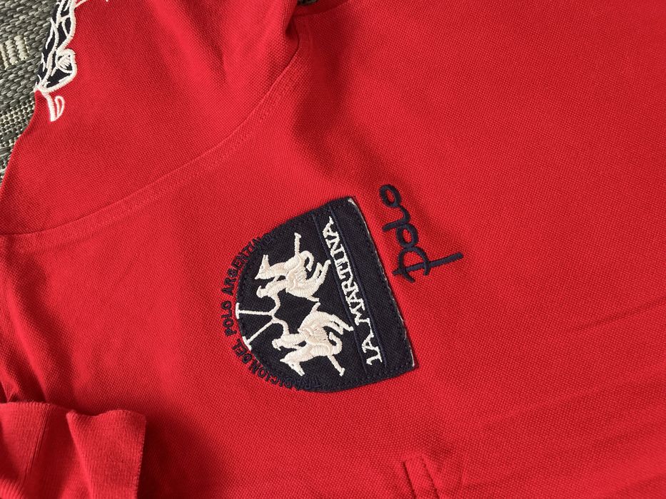red La Martina polo shirt