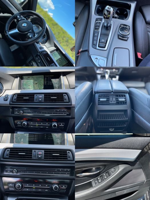 BMW 525xd•2.0D• 2014• 218 CP• 4X4• M-Pack• Diesel• Cutie ZF• Full Led•Euro 6• Acte la zi• Distribuția lanț schimbata• F10