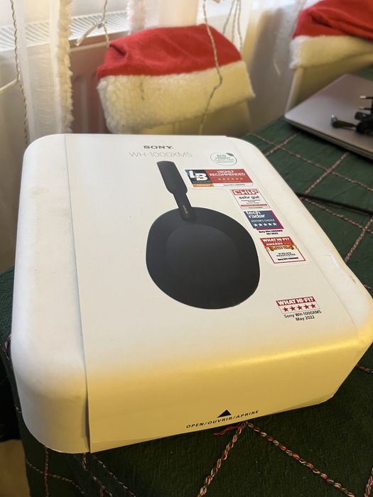 Casti SONY WH-1000XM5, Bluetooth, Over-ear,