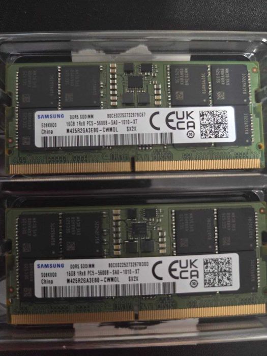 ОЗУ Samsung 32GB DDR5 SO-DIMM 5600MHz | Оперативная память на ноутбук