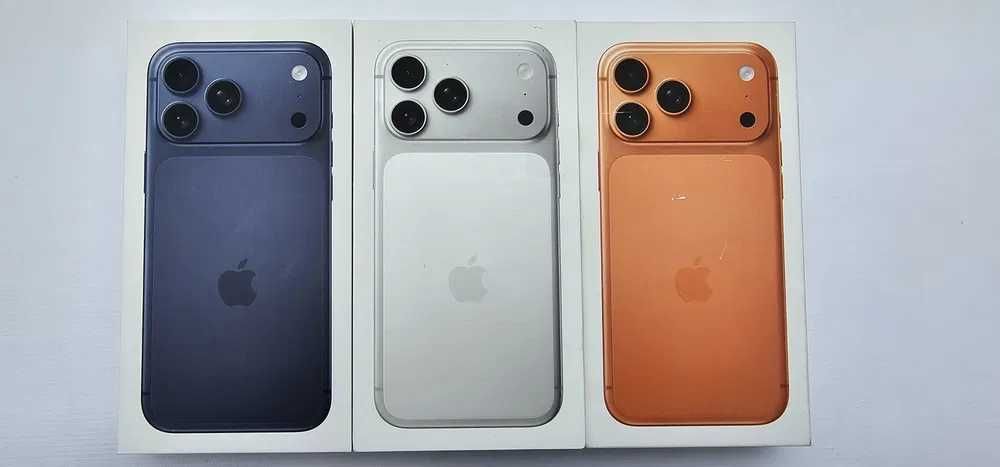 iPhone 17 PRO MAX, 256 GB - Sigilate , blue, silver, orange