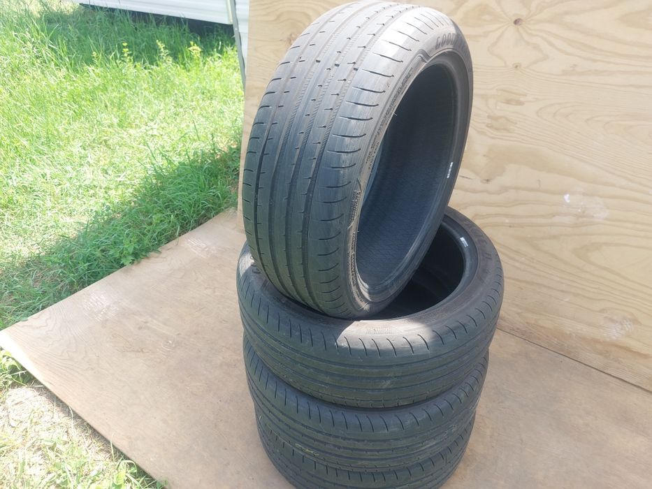150 lei bucata! Set anvelope de vara 225 45 r19 Goodyear Eagle F1 dot 2022