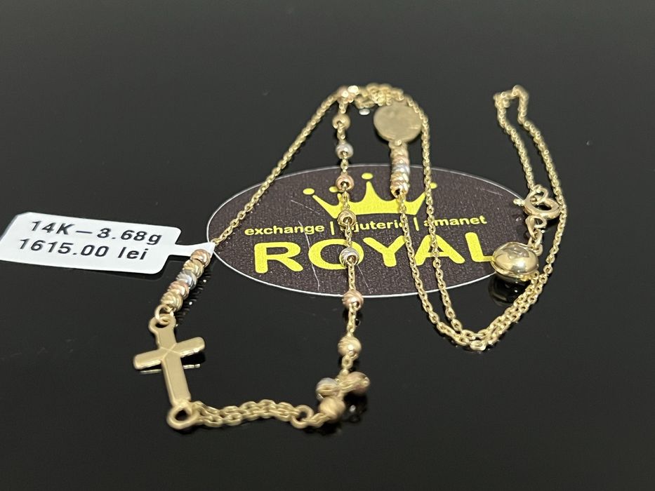 Bijuteria Royal CB: Lantisor dama aur 14k 3,68gr