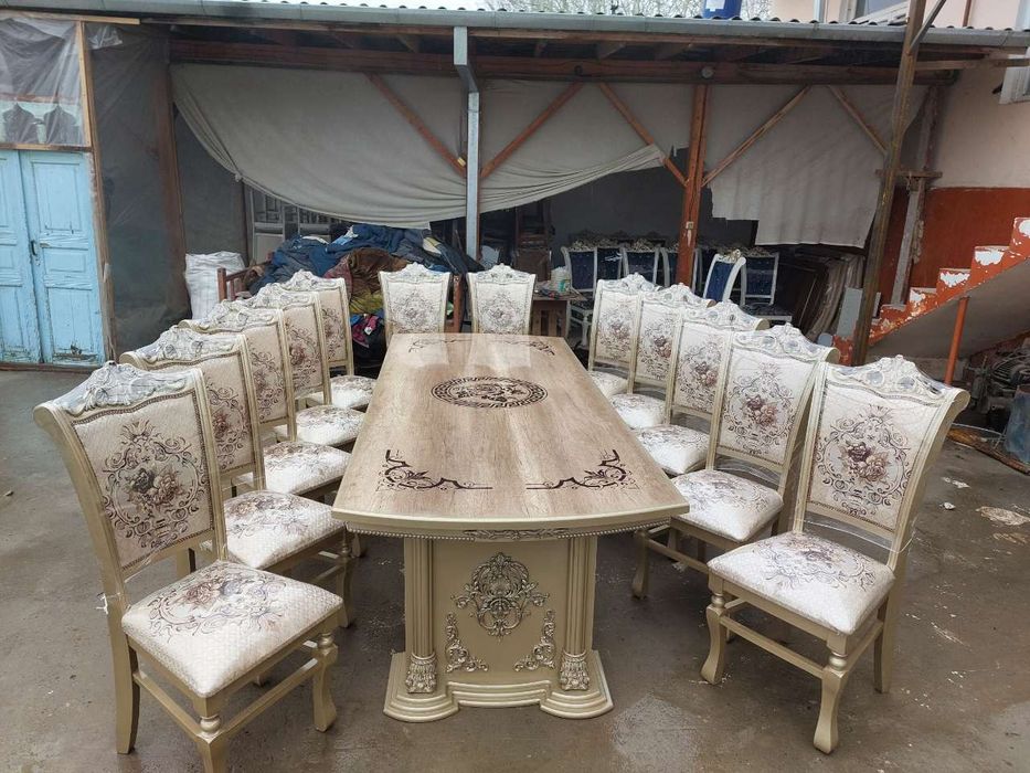 XAMMASI  AKSIYA BOSHLANDI SIFATLI 12 tahlil stol stul kampilekit