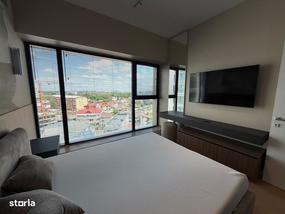 For rent 2 rooms apartment | Floreasca, Barbu Vacarescu — fotografia 2