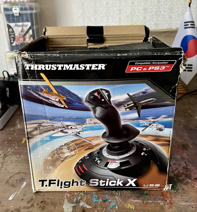 Джойстик thrustmaster t flight stick x