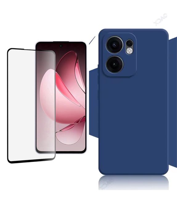 OPPO A40/A60/A80 - Husa X Level Interior Fin si Folie Sticla Full