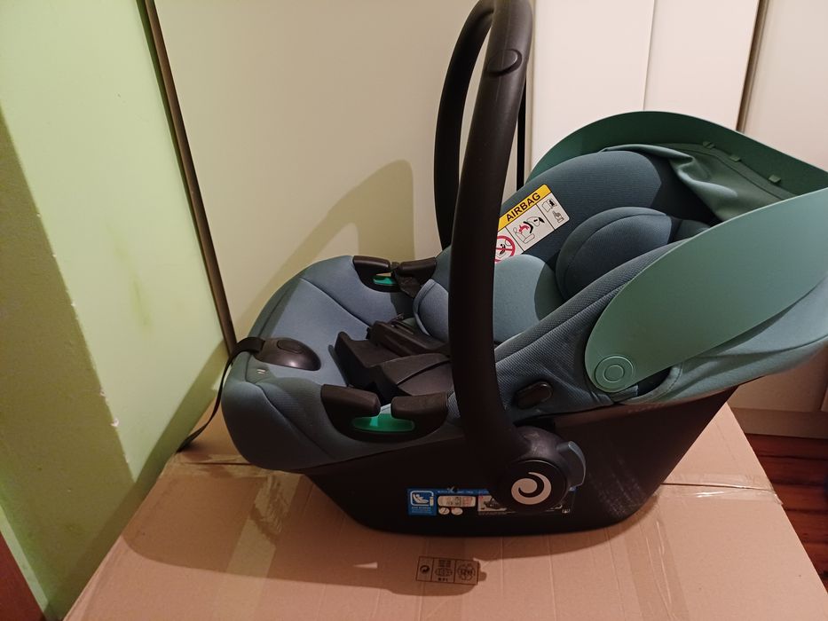 Кошница/Стол за кола за бебе/новородено Tutis Elo Lux i-size зелен