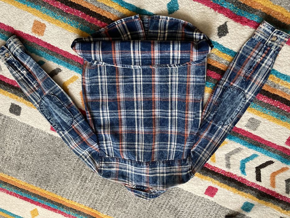 Camasa Pepe Jeans 7-8 ani fete / baieti aspect prespalat