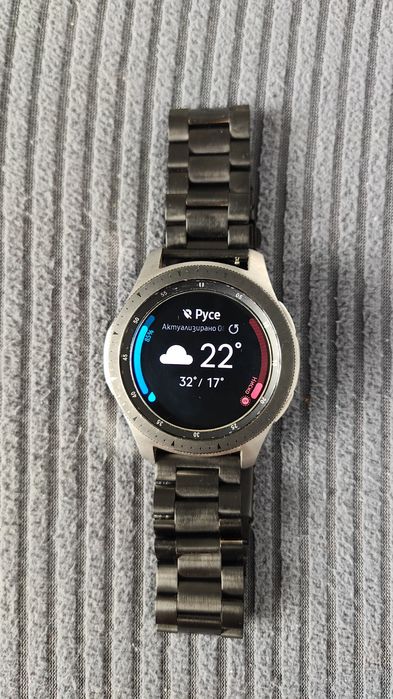 Смарт часовник Samsung Galaxy Watch 46mm (SM-R800) + метална верижка