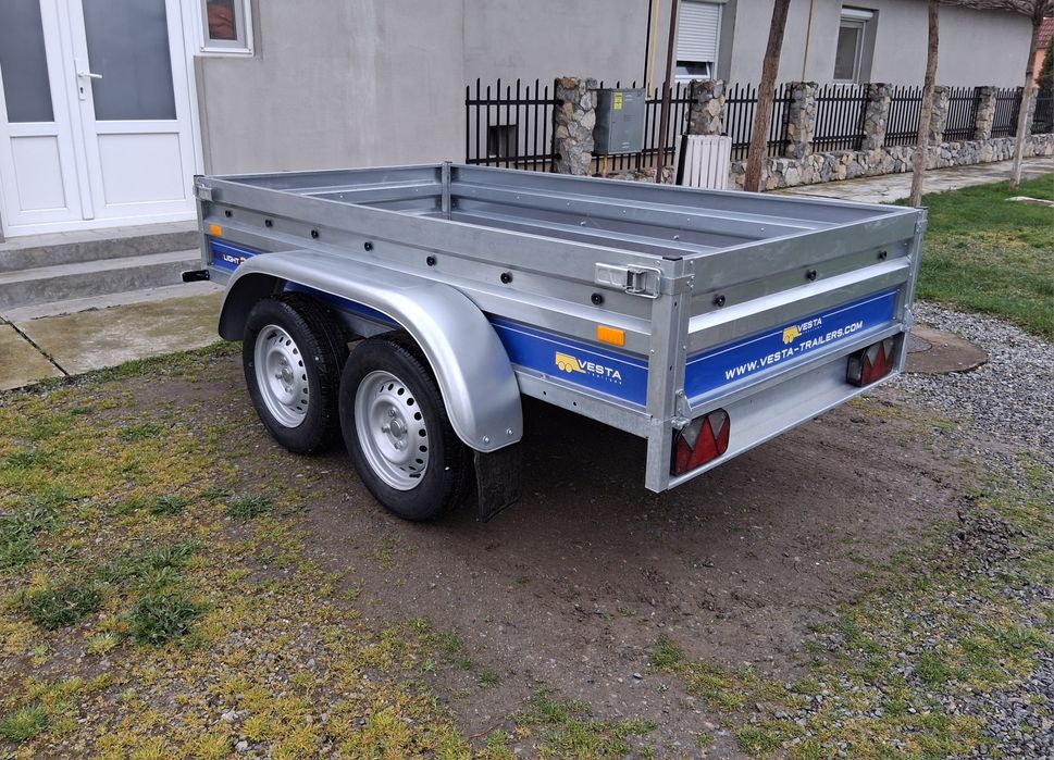 De Vânzare Remorcă Nou 2 AXE Cat  B  CARTE  INDENTITATE / RAR CIV