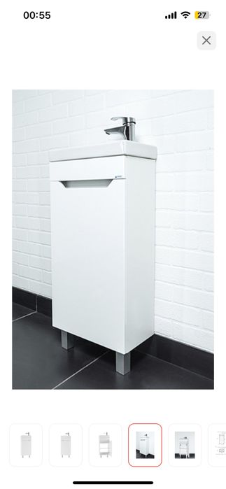 Раковина с тумбой сатылады