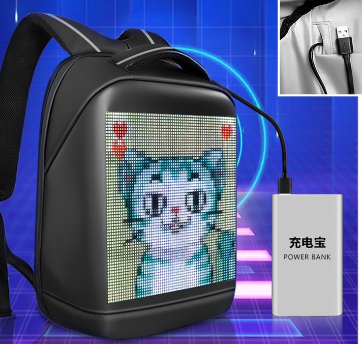 Рюкзак с экраном