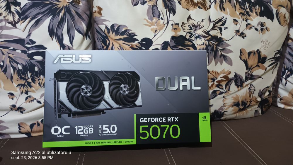 Placa video RTX 5070 12 gb +sursa asus 850W