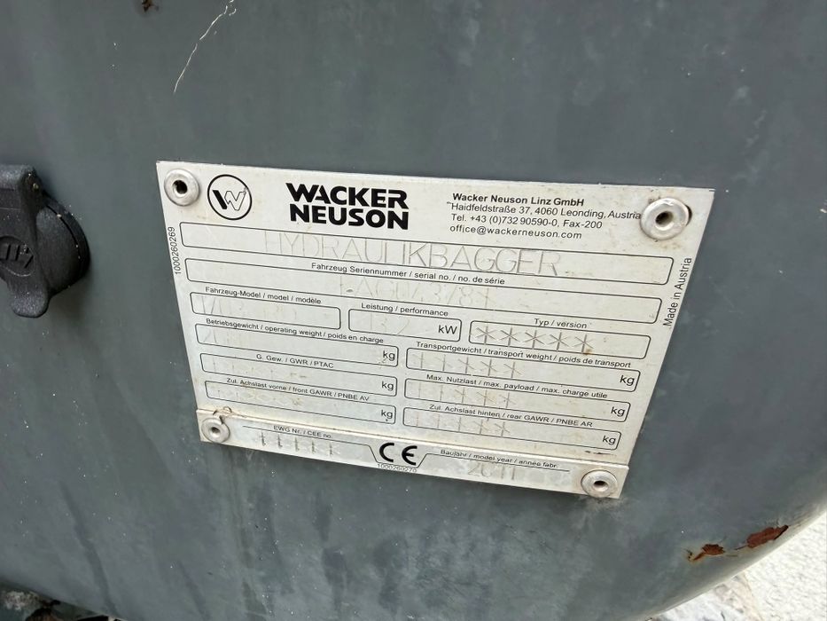 Wacker Neuson 1703 !