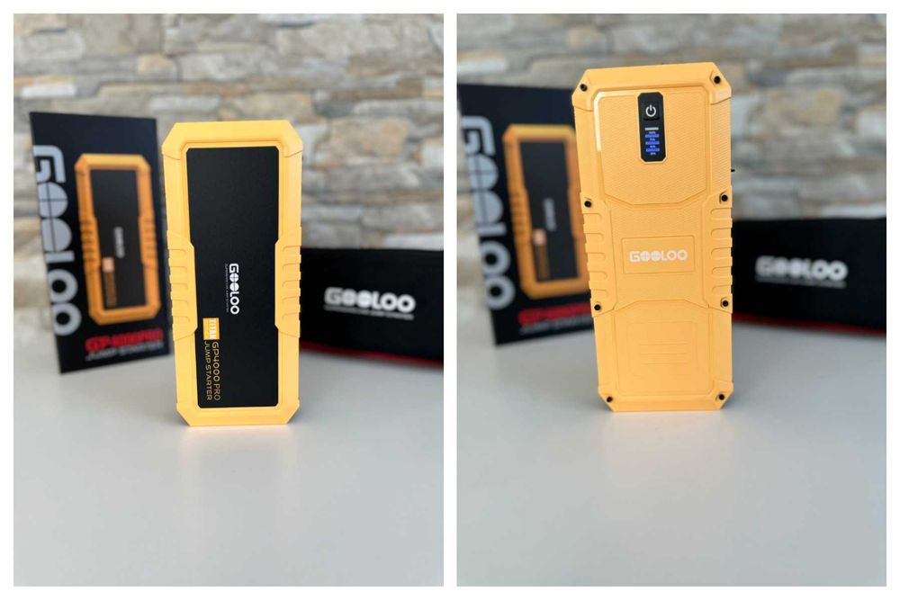 Професионален авариен стартер Gooloo GP4000 Pro 4000A/26800 mAh - НОВ