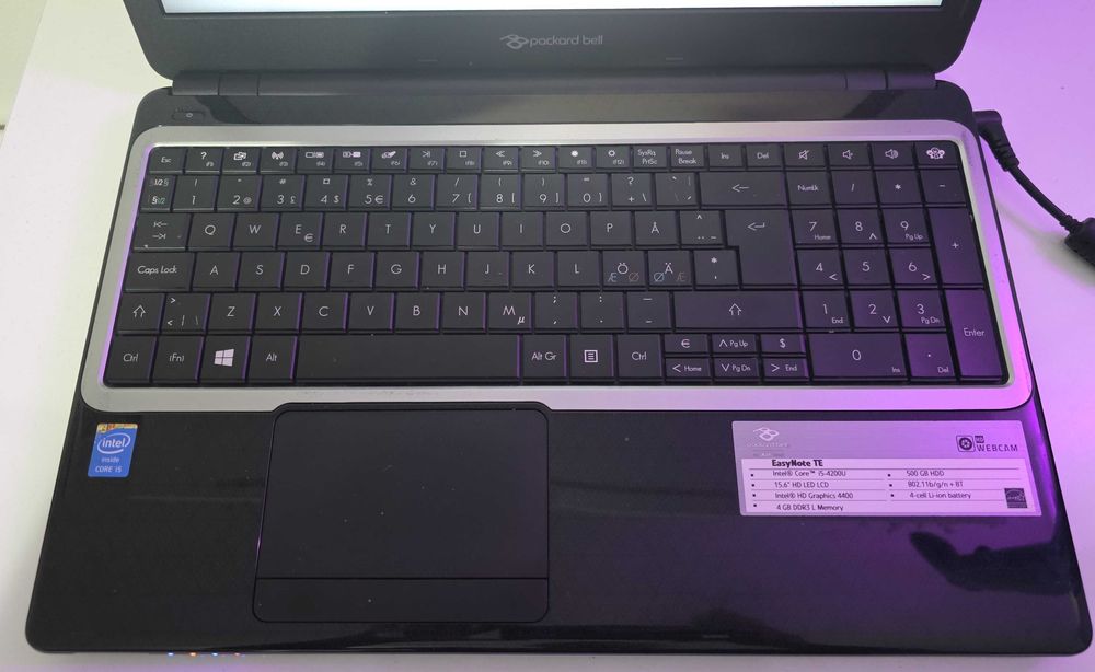 Laptop Packard Bell V5WT2