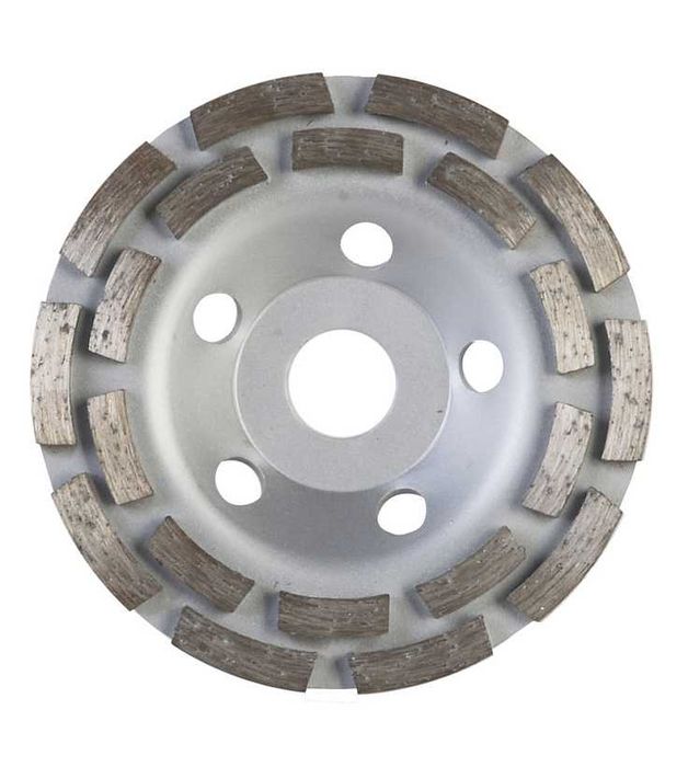 Чашка алмазная шлифовальная, 125x22мм (10-36 сегментов, 2 вида)