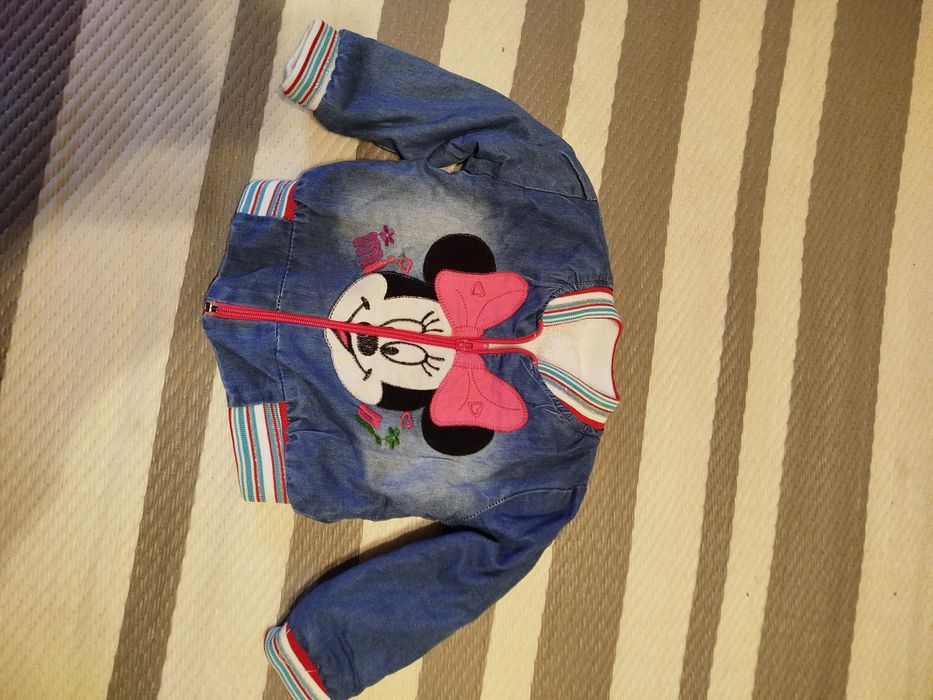 Лот от дънково яке и ромпър