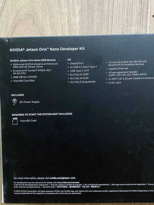 Nvidia Jetson Orin Nano 8gb