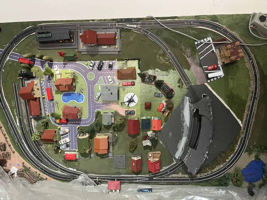 Diorama trenulete electrice