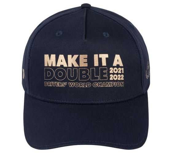 Red Bull RACING Verstappen F1 шампионска Шапка, тъмносиня