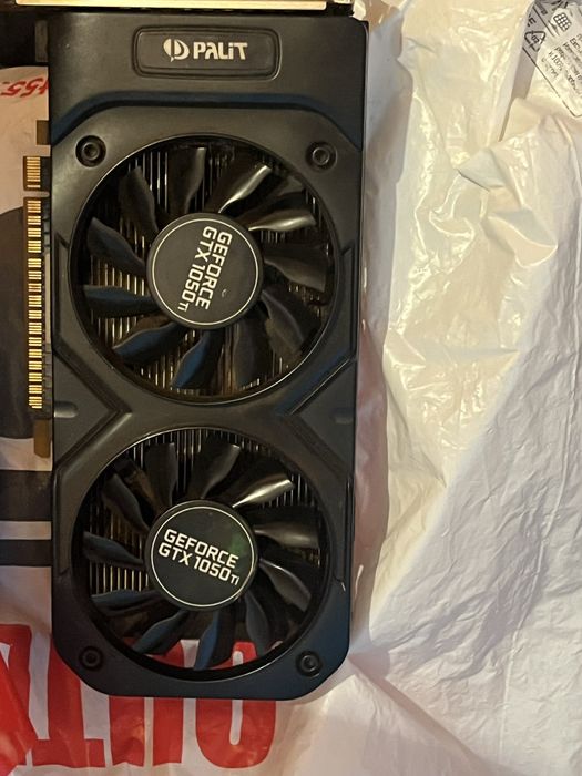 Продавам Видео карта Nvidia Palit 1050ti 4 gb и сървърна памет 6 броя по 4 гб на Самсунг