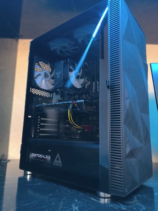 Игровой компьютер i3 10100f rx 580