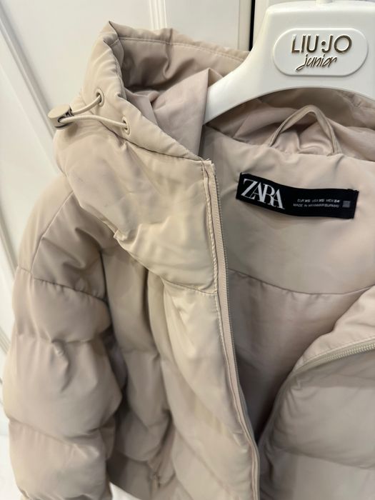 Курта пуховик Zara xs