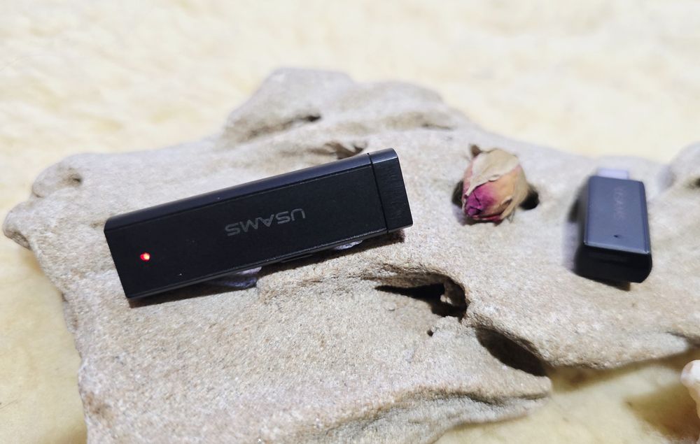 Wireless Microfon - USAMS US-ZB243 cu Bluetooth, Clip On