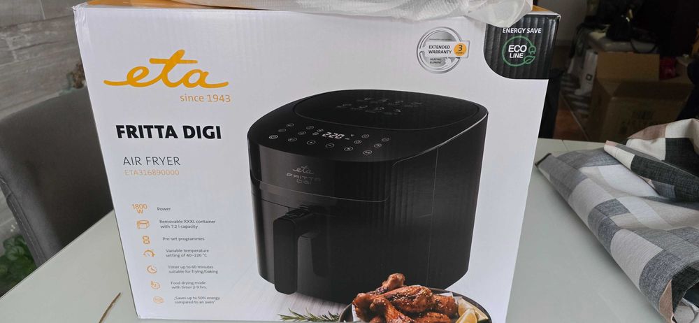 ETA Air Fryer фритюрник с горещ въздух