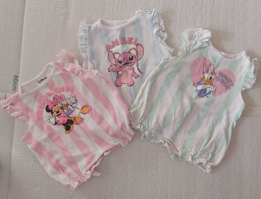 Лот Бебешки летни дрешки 0-3 месеца - 56-62 размер