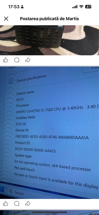 Calculator i5 generatia 7