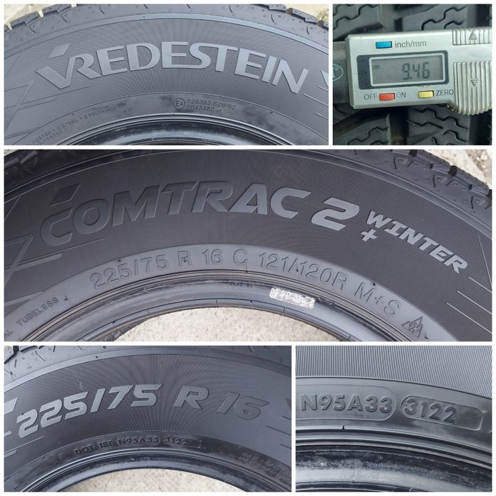 O bucată 225/75 R16C M+S iarnă - una Lassa Semperit Vredestein Falken