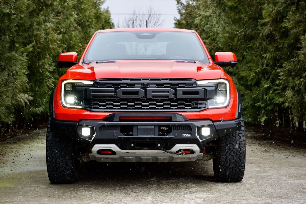 Ford Raptor Ford Ranger RAPTOR 3.0 V6 Bi-Turbo 292Cp Folie PPF Jante Vossen Troliu