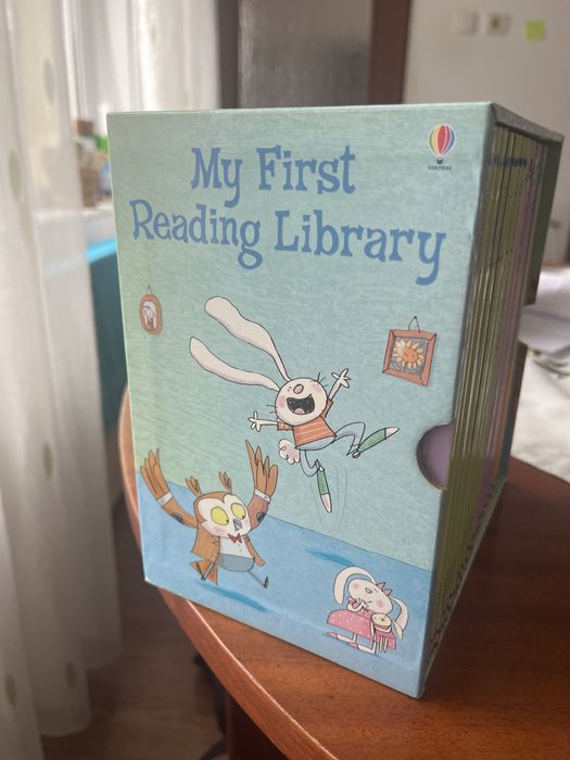 My first reading library Usborne set 42 carticele in engleza