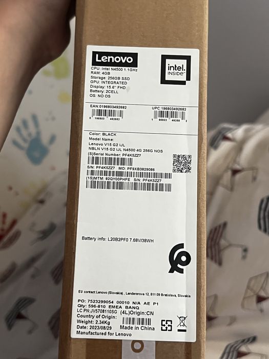 Lenovo IdeaPad 3 15IGL05 (Intel Celeron N4020, 4 ГБ)