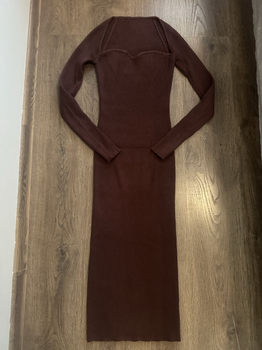 Елегантна плетена рокля Shein